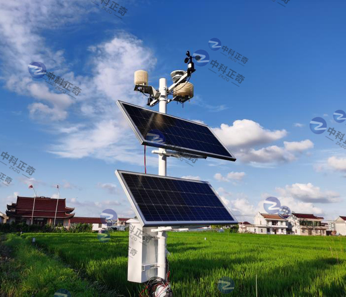 南京某農業大學-科研專業環境站 農田科研氣象站 光伏氣象