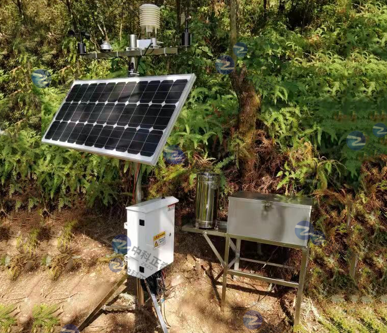 廣州某植物園-科研專業環境站 農田科研氣象站 光伏
