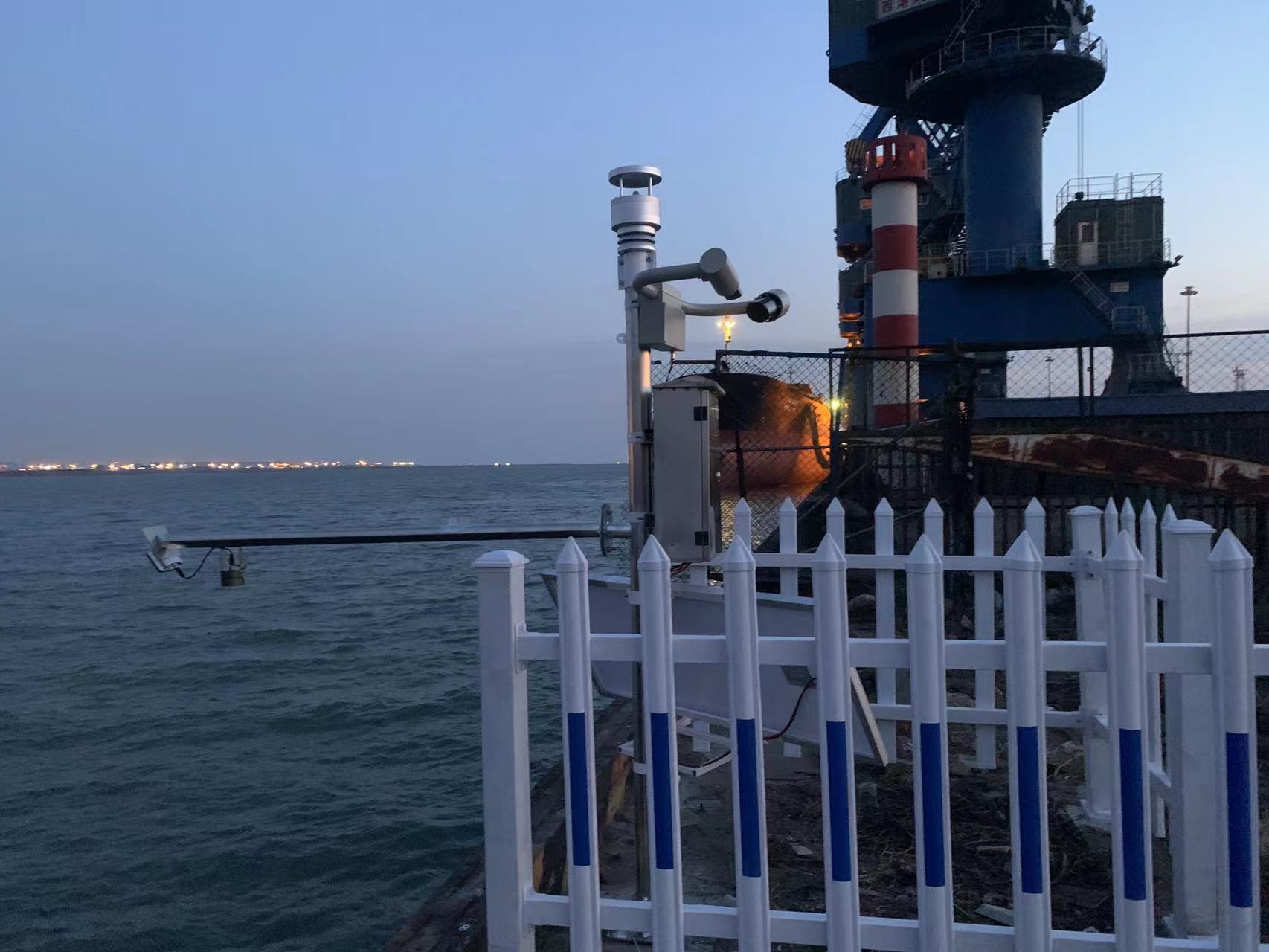 唐山某港口水質在線監測系統